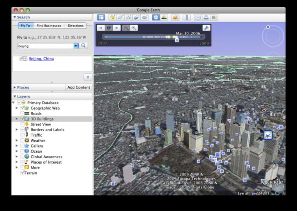 Google Earth For Mac 10.12